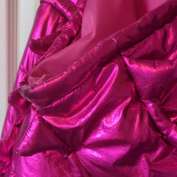 Pink Metallic Ski & Snow Jacket - Picture 5 of 8